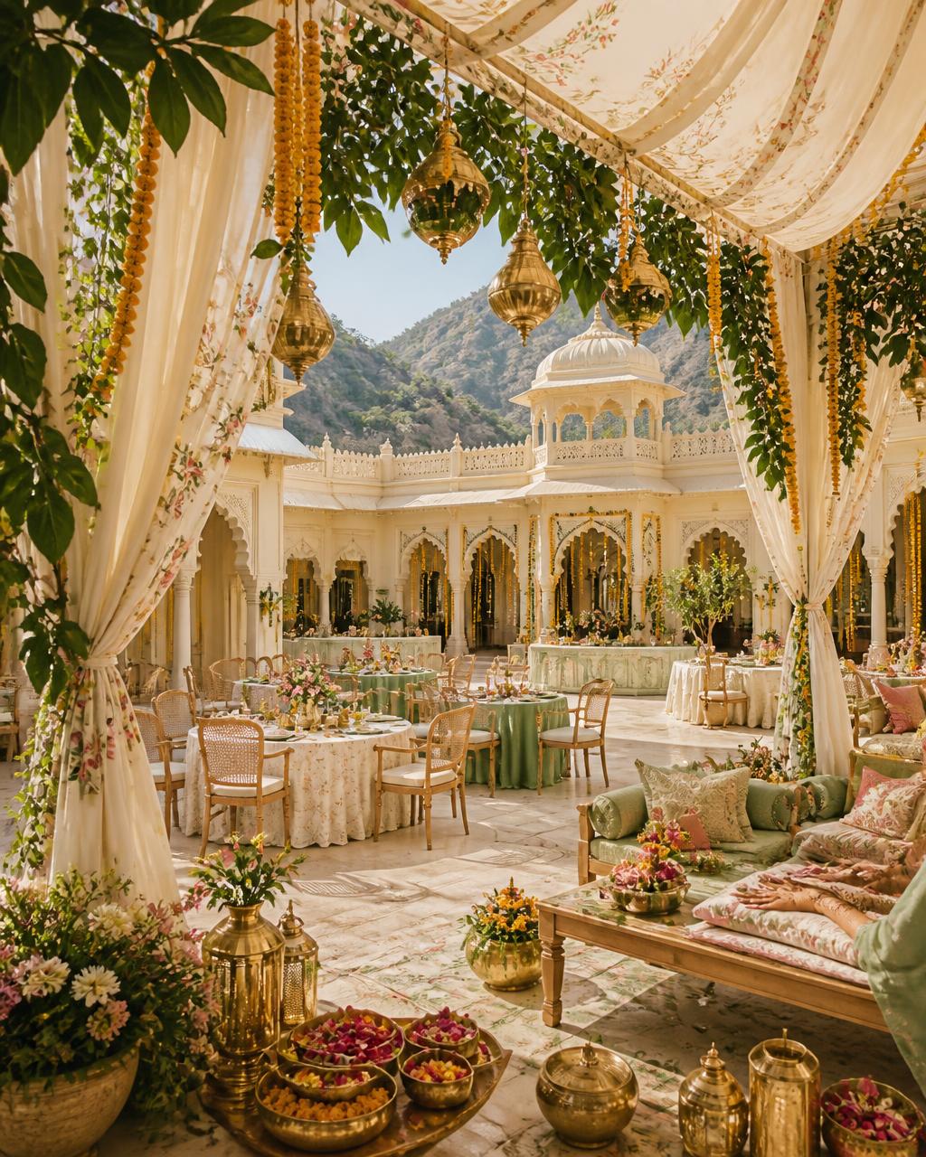 Welcome Lunch & Mehndi